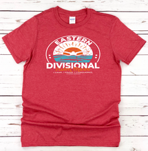 Load image into Gallery viewer, **ADULT** Eastern Divisional Swim Meet T-Shirt - MULTIPLE COLORS AVAILABLE
