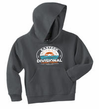 Load image into Gallery viewer, **YOUTH** Eastern Divisional Swim Meet Hoodie - MULTIPLE COLORS AVAILABLE
